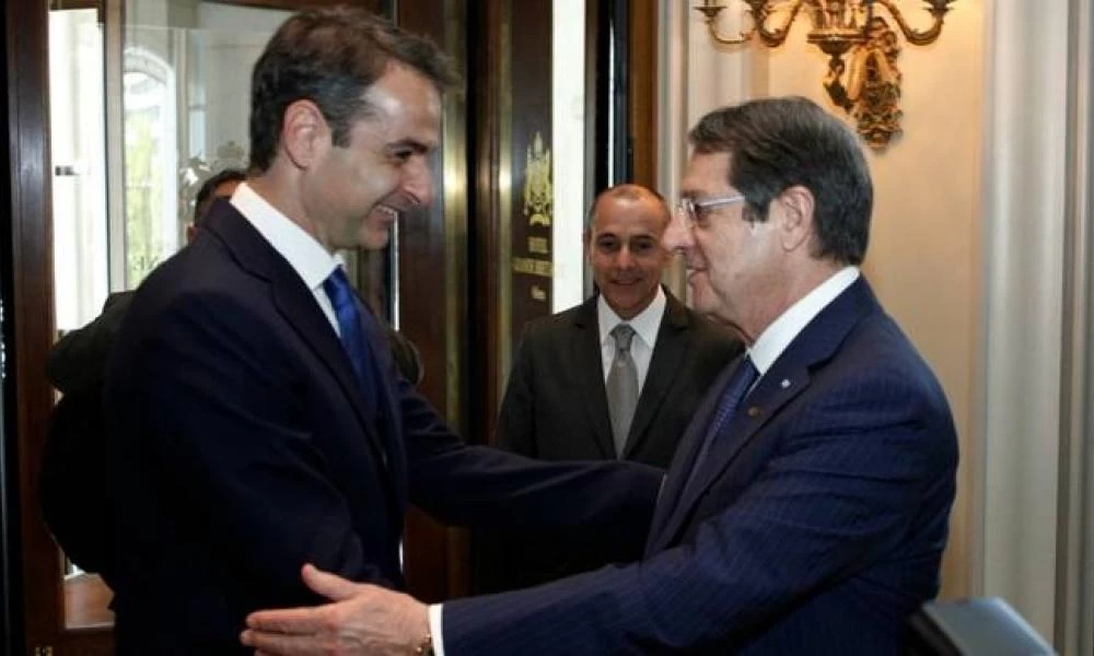 Κοινή γραμμή πλεύσης από Αναστασιάδη και Μητσοτάκη